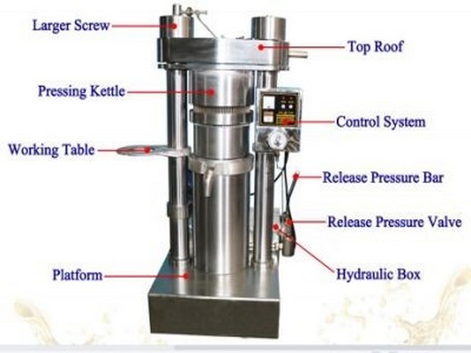 0.5-5t/h multifunctional hydraulic oil press in Zambia