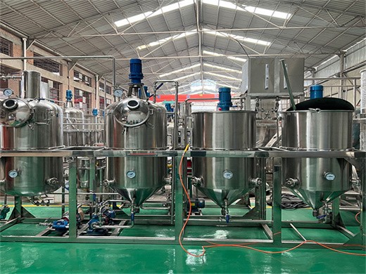 200kg/h corn germ oil refining equipment in Bangladesh