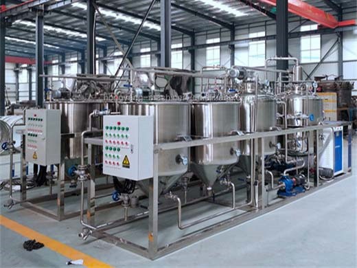 1-3tpd palm kernel oil refining machinery in Nigeria