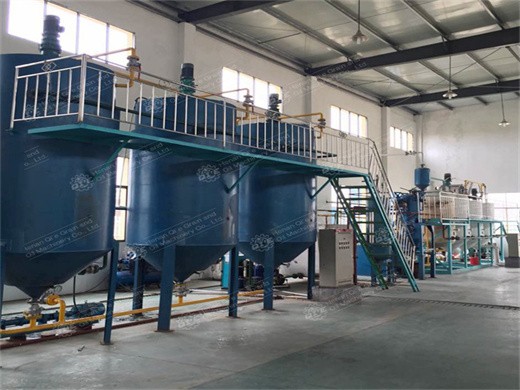 100kg/h peanut sesame oil refinery machine in Canada